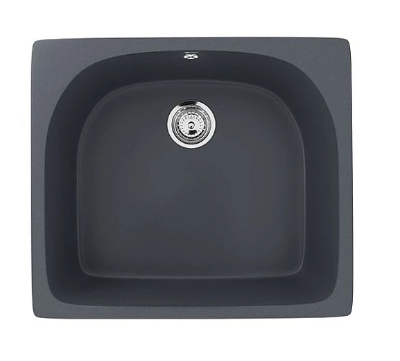 Кухонная мойка Ulgran Classic U-408 59*51 (-343, антрацит)