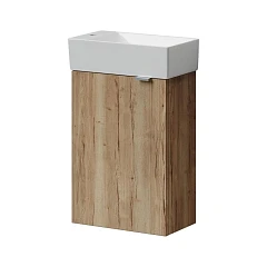 Тумба с раковиной Sancos Mini 35 дуб галифакс L Тумба с раковиной Sancos Mini 35 дуб галифакс L