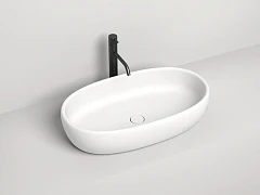 Накладная раковина Salini Luce S-Stone 70*40 белая матовая Накладная раковина Salini Luce S-Stone 70*40 белая матовая
