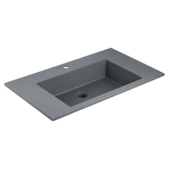 Мебельная раковина Vincea VCB-13800G 80*48 серая (приобретается в комплекте с тумбой) Мебельная раковина Vincea VCB-13800G 80*48 серая (приобретается в комплекте с тумбой)