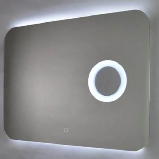 Зеркало Aquanika Cosmo 80*60 AQC6080RU30 c увеличительным зеркалом, подсветкой и сенсорным выключателем