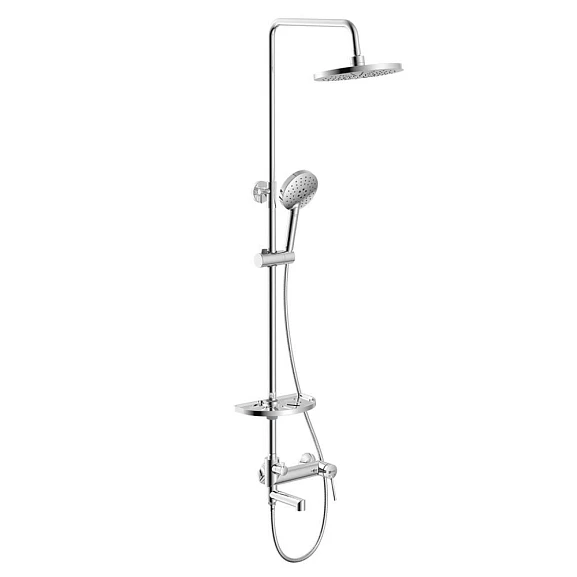 Душевая стойка Lemark Minima LM3862C с изливом хром