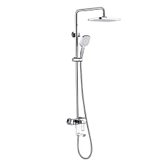 Душевая стойка Lemark Prizma LM3962C с изливом хром Душевая стойка Lemark Prizma LM3962C с изливом хром