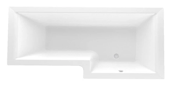 Акриловая ванна MarkaOne Linea 165х85 R (комплект)