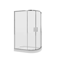 Душевое ограждение Niagara Nova NG-6621-08 120*80*190 L/R полукруг, двери раздвижные, без поддона Душевое ограждение Niagara Nova NG-6621-08 120*80*190 L/R полукруг, двери раздвижные, без поддона