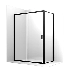 Душевой уголок Ambassador Forsa 17021222AB-80AB 160*80*200 L/R черный матовый без поддона Душевой уголок Ambassador Forsa 17021222AB-80AB 160*80*200 L/R черный матовый без поддона