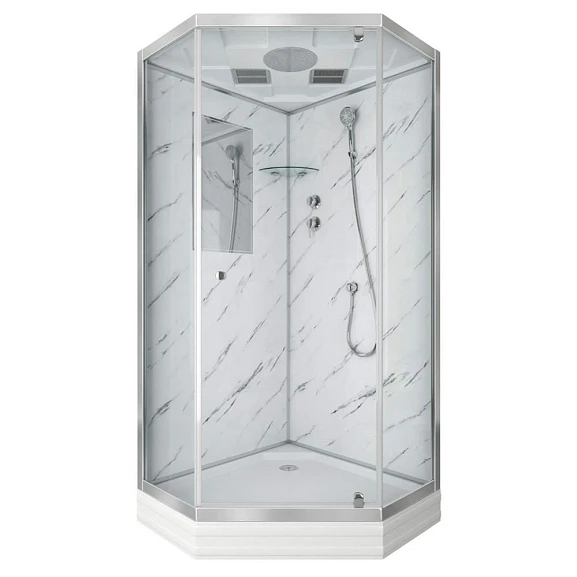 Душевая кабина Niagara Luxe NG-7701DM 90х90х210 L/R стенки мрамор