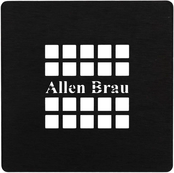 Накладка на слив Allen Brau Priority 8.310N1-BBA для поддонов черный браш