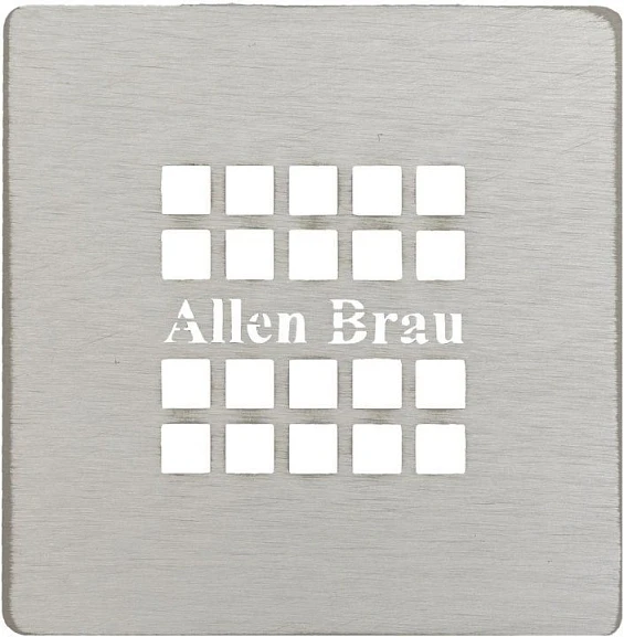 Накладка на слив Allen Brau Priority 8.310N1-BA для поддонов серебро браш