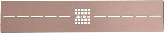 Накладка на слив Allen Brau Infinity 8.210N5-60 для поддонов 140*80 медь браш