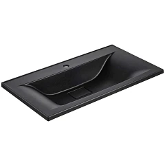 Мебельная раковина Vincea VCB-3M800B 80*45 черная матовая (приобретается в комплекте с тумбой) Мебельная раковина Vincea VCB-3M800B 80*45 черная матовая (приобретается в комплекте с тумбой)