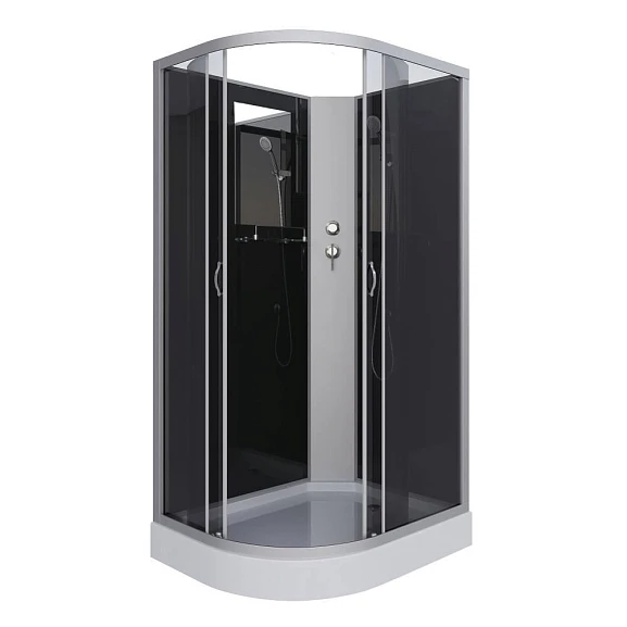 Душевая кабина Niagara Classic NG-3512-14RBK 120х80х200 без крыши