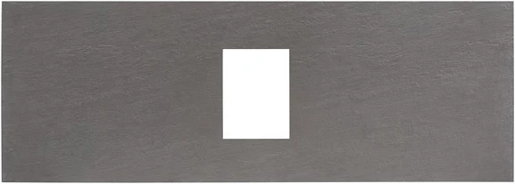 Столешница Allen Brau Priority 1.31012.DG-S 120 пепельная структура (круглое/прямоугольное отверстие)