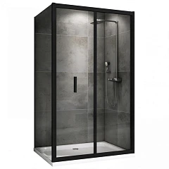 Душевой уголок ABBER Sonnenstrand AG07090B-S70B 90*70*195 L/R без поддона Душевой уголок ABBER Sonnenstrand AG07090B-S70B 90*70*195 L/R без поддона