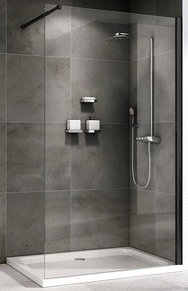 Душевая перегородка ABBER Immer Offen AG61100B8 Walk-in 100*200 L/R без поддона