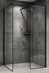 Душевая перегородка ABBER Immer Offen AG67129B Walk-in 120*90*200 L/R без поддона Душевая перегородка ABBER Immer Offen AG67129B Walk-in 120*90*200 L/R без поддона