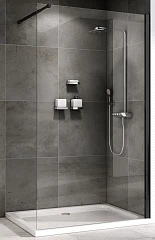 Душевая перегородка ABBER Immer Offen AG61090B Walk-in 90*214 L/R с поддоном 100*90*14 Душевая перегородка ABBER Immer Offen AG61090B Walk-in 90*214 L/R с поддоном 100*90*14