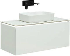 Тумба с раковиной Allen Brau Infinity 1.21004.WM 100 с Led-подсветкой белая матовая Тумба с раковиной Allen Brau Infinity 1.21004.WM 100 с Led-подсветкой белая матовая