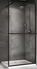 Душевая перегородка ABBER Immer Offen AG60100B8 Walk-in 100*214 L/R с поддоном 100*90*14 Душевая перегородка ABBER Immer Offen AG60100B8 Walk-in 100*214 L/R с поддоном 100*90*14