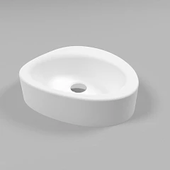 Накладная раковина Whitecross Moonstone B 40*35 белая матовая Накладная раковина Whitecross Moonstone B 40*35 белая матовая