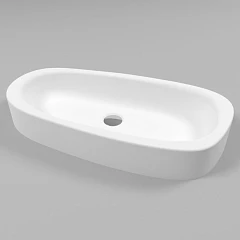 Накладная раковина Whitecross Moonstone E 70*35 белая матовая Накладная раковина Whitecross Moonstone E 70*35 белая матовая
