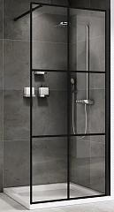 Душевая перегородка ABBER Immer Offen AG62100B Walk-in 100*214 L/R с поддоном 100*90*14 Душевая перегородка ABBER Immer Offen AG62100B Walk-in 100*214 L/R с поддоном 100*90*14