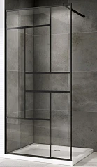 Душевая перегородка ABBER Immer Offen AG63100B Walk-in 100*214 L/R с поддоном 100*100*14 Душевая перегородка ABBER Immer Offen AG63100B Walk-in 100*214 L/R с поддоном 100*100*14