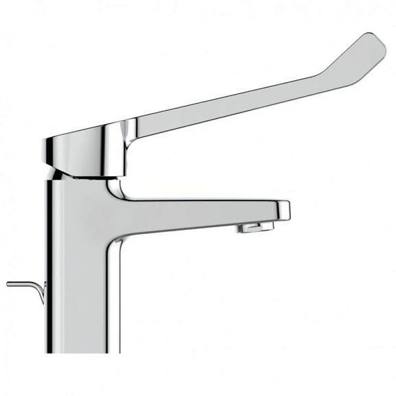 Смеситель Ideal Standard Ceraplan BD218AA для раковины локтевой с донным клапаном хром