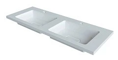Встраиваемая раковина Uperwood Modul 120*45 двойная Встраиваемая раковина Uperwood Modul 120*45 двойная