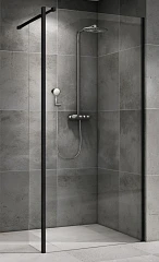 Душевая перегородка ABBER Immer Offen AG66100B Walk-in 100*214 L/R с поддоном 100*90*14 Душевая перегородка ABBER Immer Offen AG66100B Walk-in 100*214 L/R с поддоном 100*90*14