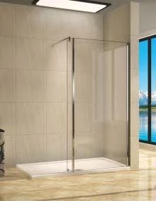 Душевая перегородка WeltWasser WW400 Walk-in 60G+30G 60*30*185 L/R с опорным профилем без поддона