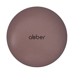 Накладка на слив для раковины ABBER AC0014MC коричневая матовая, керамика Накладка на слив для раковины ABBER AC0014MC коричневая матовая, керамика