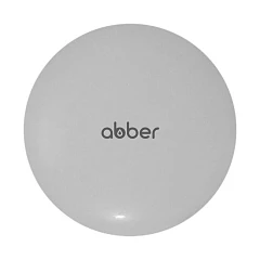 Накладка на слив для раковины ABBER AC0014MLG светло-серая матовая, керамика Накладка на слив для раковины ABBER AC0014MLG светло-серая матовая, керамика