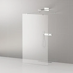 Душевая перегородка Cezares LIBERTA-L-2-80-120-C-Cr Walk-in 80*120*195 L/R с возможностью двустороннего входа без поддона Душевая перегородка Cezares LIBERTA-L-2-80-120-C-Cr Walk-in 80*120*195 L/R с возможностью двустороннего входа без поддона