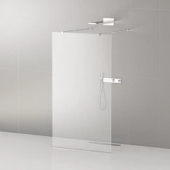 Душевая перегородка Cezares LIBERTA-L-2-110-C-Cr Walk-in 110*195 L/R с возможностью двустороннего входа без поддона Душевая перегородка Cezares LIBERTA-L-2-110-C-Cr Walk-in 110*195 L/R с возможностью двустороннего входа без поддона
