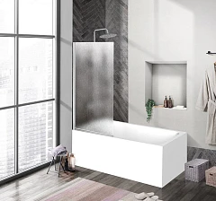 Душевая шторка на ванну BelBagno UNO-V-1-90/150-CH-CR 90*150 L/R Душевая шторка на ванну BelBagno UNO-V-1-90/150-CH-CR 90*150 L/R