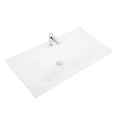Мебельная раковина BelBagno BB810/465-LV-VTR-BO 81*46,5*14,5 стеклянная белая матовая (приобретается в комплекте с тумбой) Мебельная раковина BelBagno BB810/465-LV-VTR-BO 81*46,5*14,5 стеклянная белая матовая (приобретается в комплекте с тумбой)