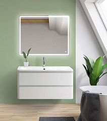 Комплект мебели BelBagno Albano 90 Bianco Lucido