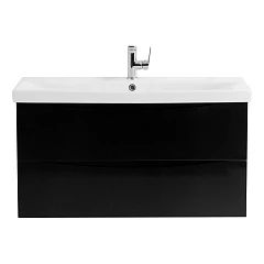 Тумба с раковиной BelBagno Marino-Cer 100 Nero Lucido Тумба с раковиной BelBagno Marino-Cer 100 Nero Lucido