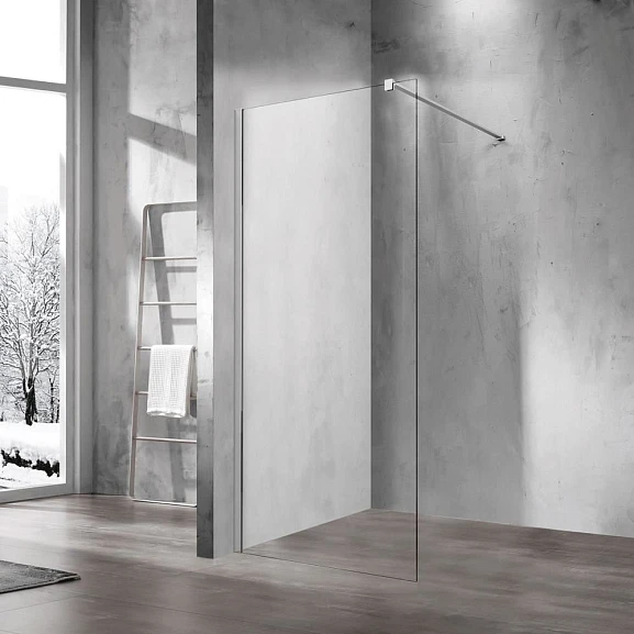 Стекло душевой перегородки Vincea Walk-In VSG-1W110CL 110*200