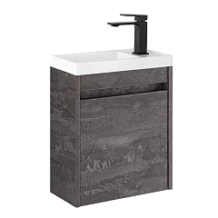 Тумба с раковиной Art&Max Family-M 40 подвесная Iron Stone R Тумба с раковиной Art&Max Family-M 40 подвесная Iron Stone R
