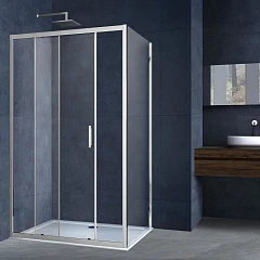 Душевой уголок Vincea Alpha 110*90*190 без поддона Душевой уголок Vincea Alpha 110*90*190 без поддона
