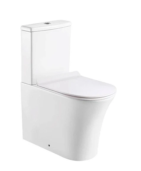 Унитаз-компакт Orans Ceramic WM-9906G 36,5*64 безободкковый с крышкой-сиденьем микролифт Slim 