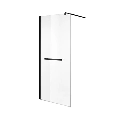 Душевая перегородка Niagara Nova Walk-in NG-681-12 BLACK 120х195 L/R Душевая перегородка Niagara Nova Walk-in NG-681-12 BLACK 120х195 L/R