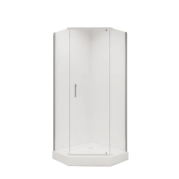 Душевое ограждение Niagara Nova NG-6634-08 100*100*202,5 L/R трапеция, дверь распашнаяс поддоном