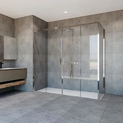 Душевой уголок Vincea Garda 190*90*190 без поддона Душевой уголок Vincea Garda 190*90*190 без поддона