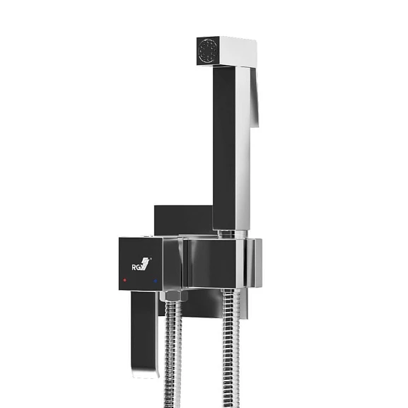 Гигиенический душ со смесителем RGW Shower Panels SP-207 скрытый монтаж хром