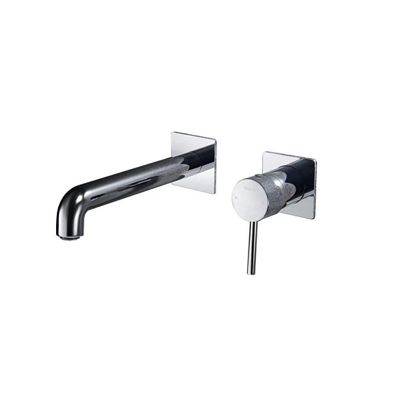 Смеситель Black & White Universe U7620D для раковины скрытый монтаж хром