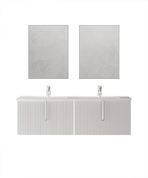 Комплект мебели SanVit Рольф W 120 белый глянец/на выбор