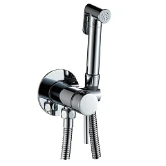 Гигиенический душ со смесителем Haiba HB5511 скрытый монтаж хром